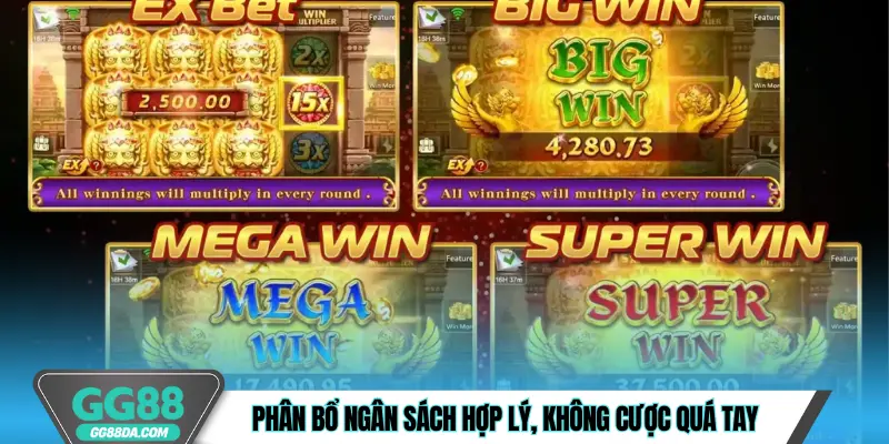 Phân bổ ngân sách hợp lý, không cược quá tay